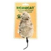 Игрушка д/кошек Мышь заводная HOMECAT 7 см х 15 см