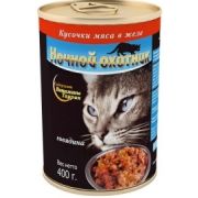 Ночной охотник 415,0 конс в желе говядина 1/20