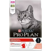 PRO PLAN CAT 3 кг д/к лосось/рис  1/4 8814