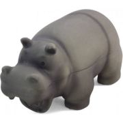 Игрушка д/собак Бегемот 15 см со звуком латекс серый HOMEPET 75711
