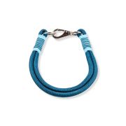Ошейник Аркон Dog&Vogue Rope синий 10 мм