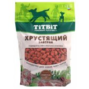 TITBIT Хрустящий завтрак с говядиной лакомство для собак всех пород 024959  1/8