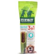 TITBIT DENTAL 3в1 с мятой для собак мелких и средних пород 110 г 025833  1/12
