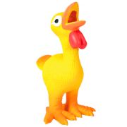 Игрушка д/собак Индюк желтый с пищалкой, латекс, 14,0 см, №1