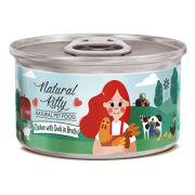 PETTRIC Natural Kitty 80гр д/кошек Курица с уткой в бульоне 1491