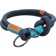 Ошейник-удавка BE NORDIC, L–XL: 55 см/ф 13 мм, темно-синий/светло-синий