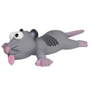 Игрушка д/собак Крыса, латекс, 22 см