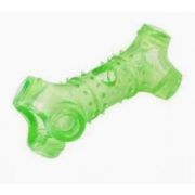 Игрушка д/собак Кость. Зеленая.дл.10см шир 4 см  4975023678825