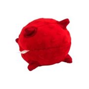 Игрушка д/собак Мяч Сенсорный плюшевый Playology PUPPY SENSORY BALL 11 см с аром.говядины красный