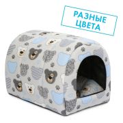 Дом Туннель ПОПЛИН M 45*35*35 Rich Breed ДМС-31 микс