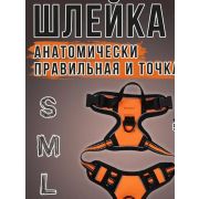 Шлейка TREND XL 22,5-45кг (ш.55-90 гр.50-100) Rich Breed Ш-12 ОРАНЖЕВЫЙ