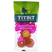 TITBIT Съедобная игрушка косточка с ягненком Standart для собак ср пород 014431