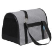 Сумка-переноска FLIP одноцв. разм. M 43*27*30 СП-62 МЕЛАНЖ СЕРЫЙ