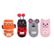 Игрушка д/кошек Носочки в ассортим с кош.мятой All For Paws Sock 15,5*3*1,5см
