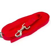 Поводок Аркон Dog & Vogue красный 1,5 см 3 м DV03150202