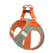 Шлейка-жилетка мягкая со светоотражающими элементами «Нео» S, голубая, обхват груди 370-400мм, Triol