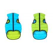 Попона 10 двухсторонняя AiryVest, размер S 30, салатово-голубая