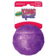 Игрушка д/собак Мяч хрустящий 7см Kong д/собак Squezz Crackle  большой PCB1