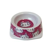 Миска меламиновая «Кошечка»,№1  d=12,5см, 150 мл, 1х12шт, (кор.144шт) 1446