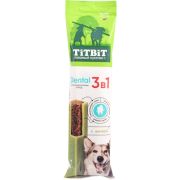 TITBIT DENTAL 3в1 с мятой для собак крупных пород 95 г 025840  П