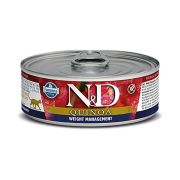 FARMINA N&D 80г конс. д/кошек QUINOA Weight Management Контроль веса 2192 1/12