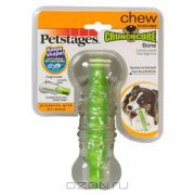 Игрушка д/собак Кость Petstages  резиновая 16см хрустящая большая США 266