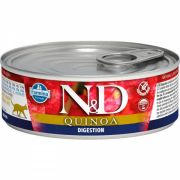FARMINA N&D 80г конс. д/кошек QUINOA Degestion При чувствительном пищеварении 2130 1/12