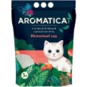 Наполнитель AROMATICAT д/кошек СИЛИКАГЕЛЕВЫЙ Яблоневый сад 3л(1,25кг) Гигиенический  1/12*