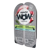 AlphaPet WOW Superpremium 80 гр. д/кошек с чувствит пищеварение кролик с потрошками в соусе 1/15 1720