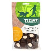 TITBIT Пастила мясная с уткой и кэробом Лакомство для собак 130 г 025383