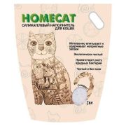 Наполнитель HOMECAT д/кошек СИЛИКАГЕЛЕВЫЙ Стандарт 12,5л/5кг