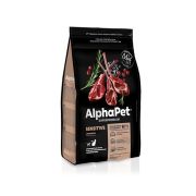 AlphaPet Superpremium 7 кг д/кошек и котов взрослых с чувствительным пищеварением с ягненком 2277  1/1