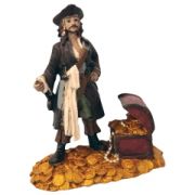 Декор Пират 7,5*4,7*9см пластикДжек Воробей  Деззи 5626159 ---