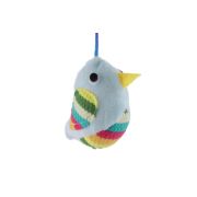 Игрушка д/кошек Дразнилка NUNBELL Птичка 7.5см мягкая на палочке l=47см с колокольчиком арт.10922-8772   1/12