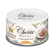 PETTRIC Cherie 80гр д/кошек Hairball Control/ТУНЕЦ С ХЛОПЬЯМИ КОПЧЕНОГО ТУНЦА-БОНИТО/Tuna 0463