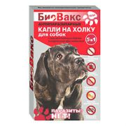 БиоВакс био-капли на холку д/собак антипаразитарные 3 пипетки (1/36)[64910]