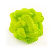 Игрушка д/собак Мяч резиновый SkyRus «Бамбук», зелёная, 6.5х6.5х6.5см