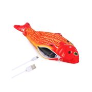 Игрушка д/кошек ИНТЕРАКТИВНАЯ РЫБКА для кошек с аккум. 28х11 КРАСНЫЙ КАРП PerseiLine ИК-32