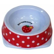 Миска меламиновая 0,15л Клубничка 12,5см №1 4143