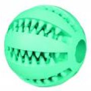 Игрушка д/собак Мяч бейсбольный Denta Fun  с запахом мяты, резина, ф 6 смТРИКСИ