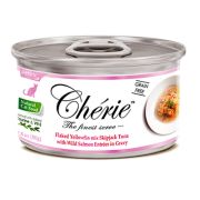 PETTRIC Cherie 80гр д/кошек Тунец с лососем в подливе 0326 1/24
