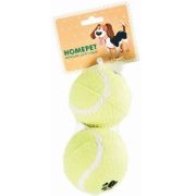 Игрушка д/собак Мячи теннисные 2шт, 8см HOMEPET 3504