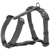 Шлейка Premium H-harness, XXS–XS: 20–32 см/10 мм, графит ТРИКСИ