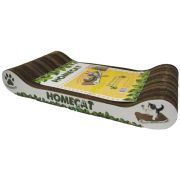 Когтеточка 48*25*8см HOMECAT Мятная волна гофрокартон 38144