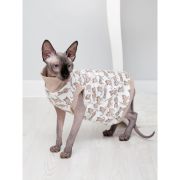 Водолазка для кошек утепленная OSSO Fashion р.М футер,нежный ворс