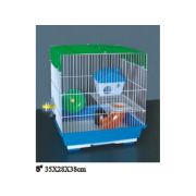 Клетка д/грызунов 35*28*38см Алиса №5В (2 этажа) 1/12