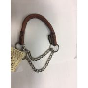 Удавка круглая суп. тонкая 5мм с цепью 15см 220515