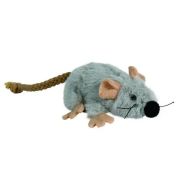 Игрушка д/кошек Мышь вибрирующая, 7 см, плюш, в ассортименте