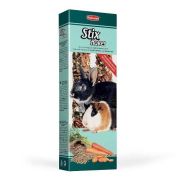 Padovan Лакомство STIX FLAKES coniglietti палочки овощные д/кроликов и морских свинок (100г) /8/ (Без характеристики)  --
