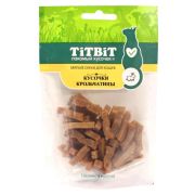 TITBIT Снеки мясные для кошек Кусочки крольчатины 40 г 025406